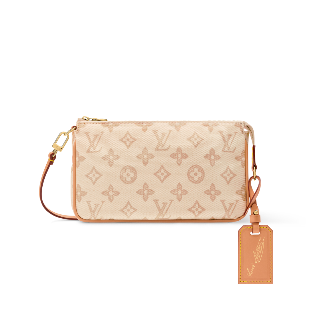 小物 Louis VUITTON Bolsa Pochette Accessoires Outros Canvas Monogram - Carteiras